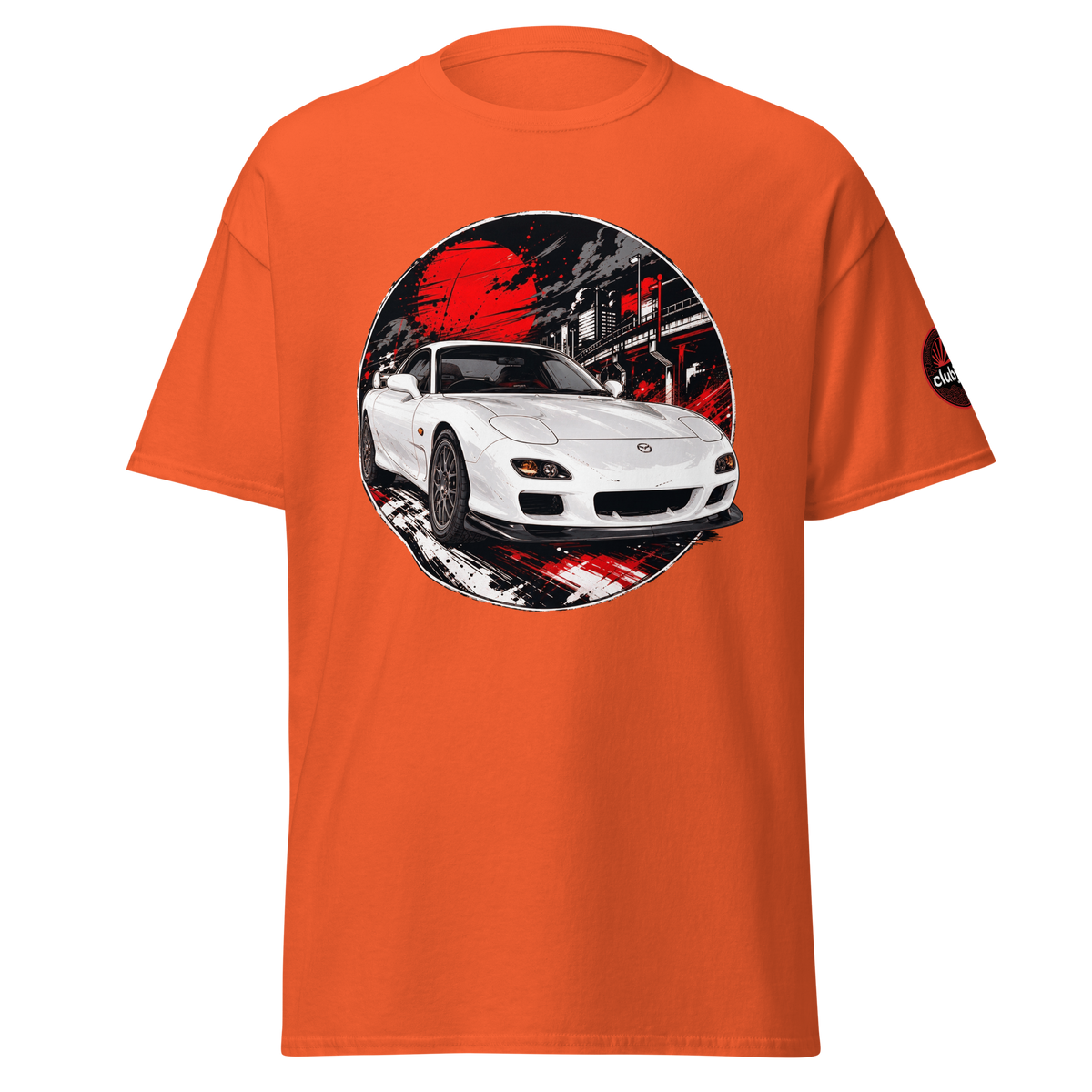 Mazda RX7 FD オサカ Edition - Frontal - Orange