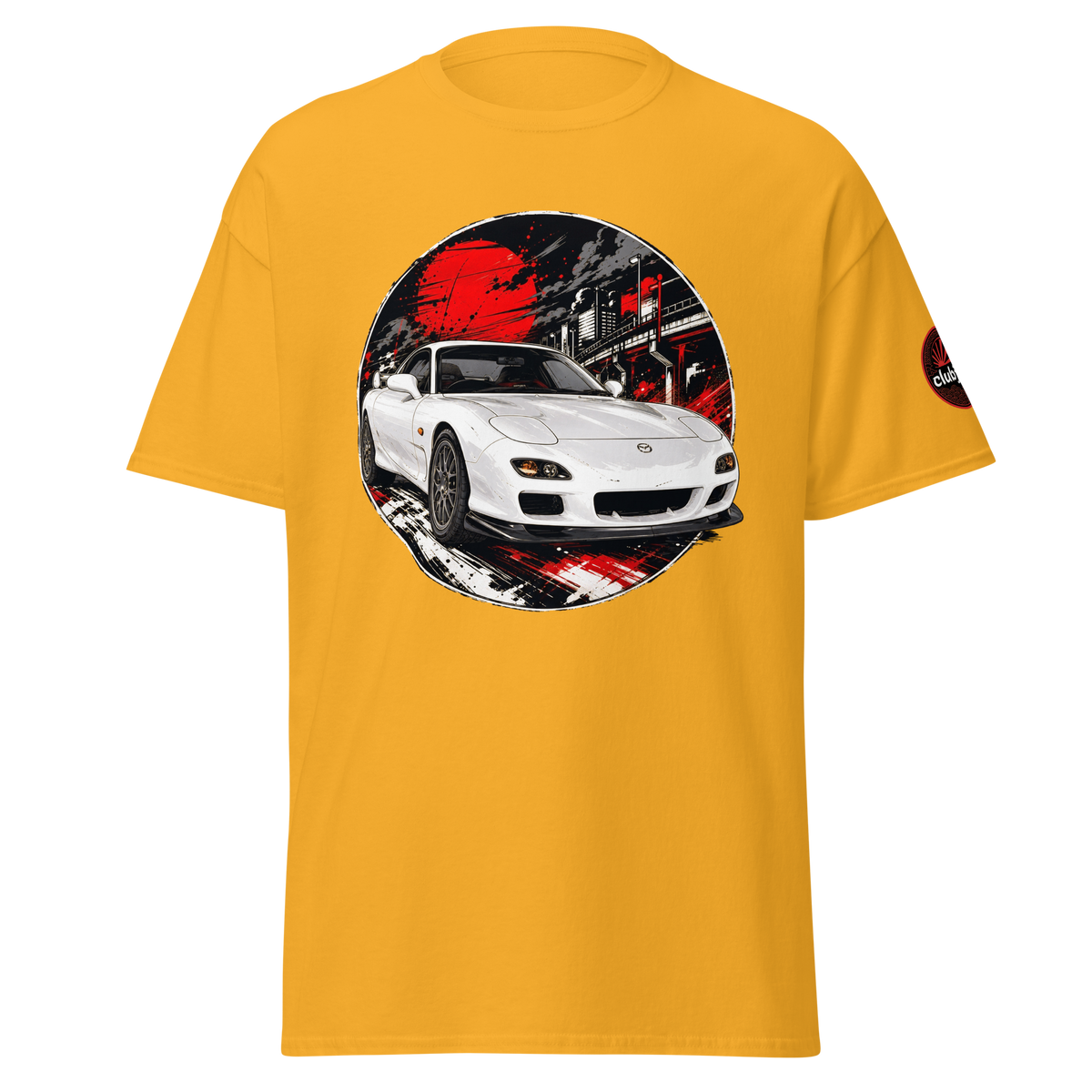 Mazda RX7 FD オサカ Edition - Frontal - Gold