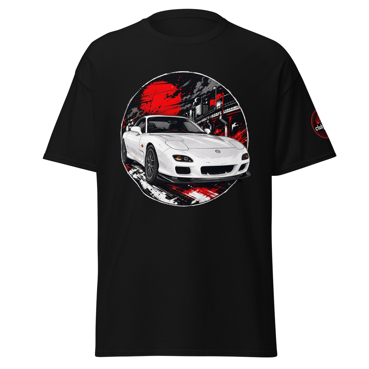 Mazda RX7 FD オサカ Edition - Frontal - Black