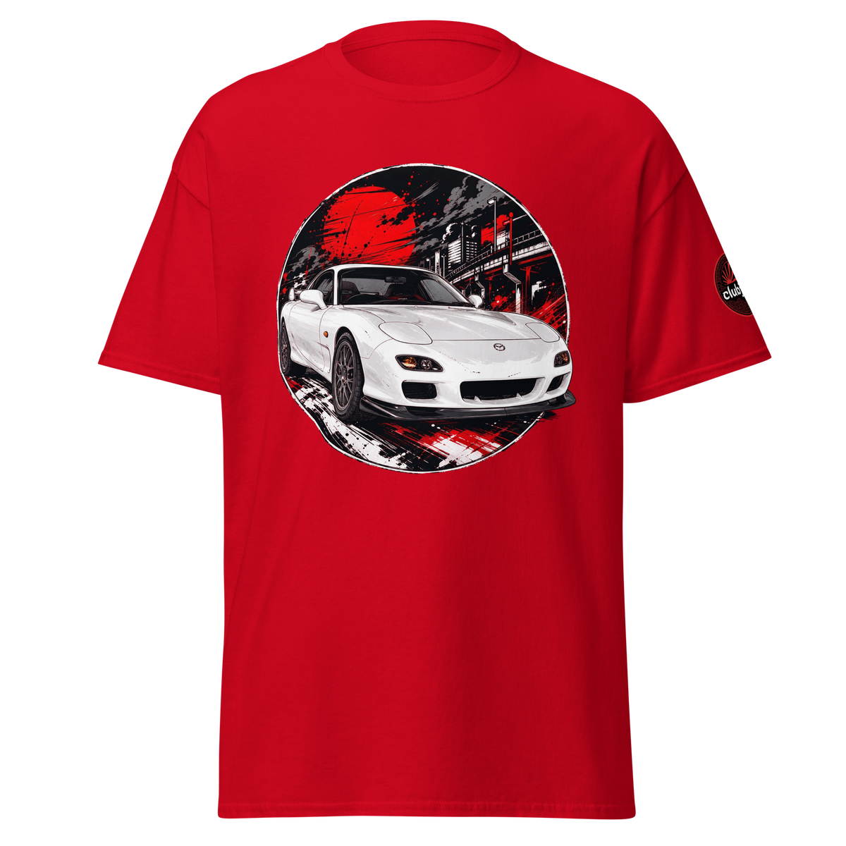 Mazda RX7 FD オサカ Edition - Frontal - Red