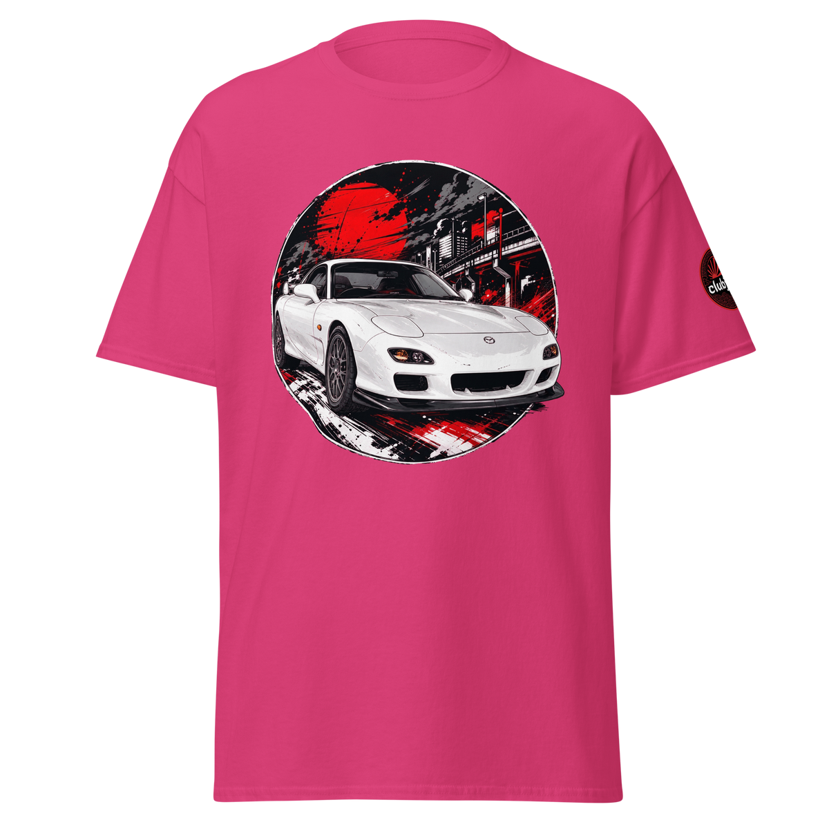 Mazda RX7 FD オサカ Edition - Frontal - Heliconia
