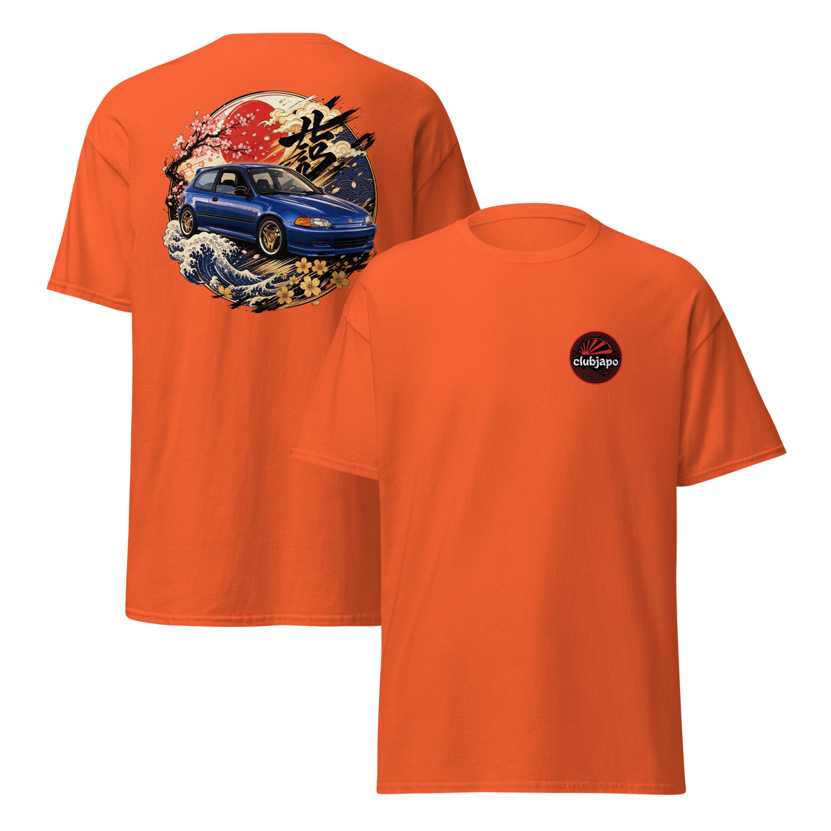 Honda Civic EG エントトゥ Edition - Trasera - Orange