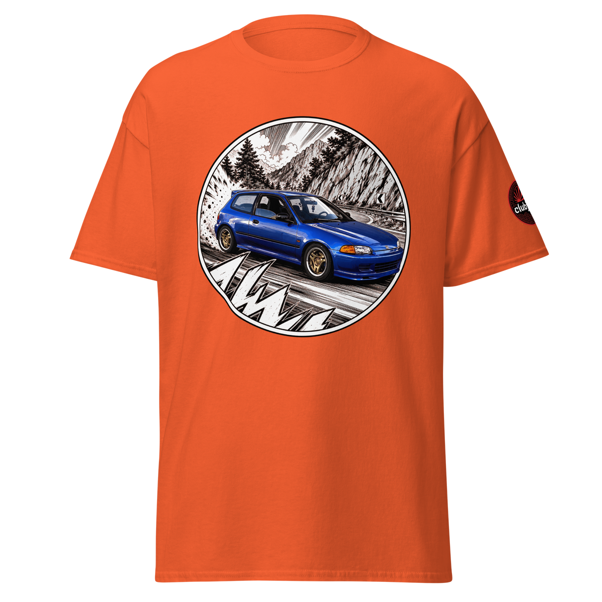 Honda Civic EG エントトゥ Edition - Frontal - Orange
