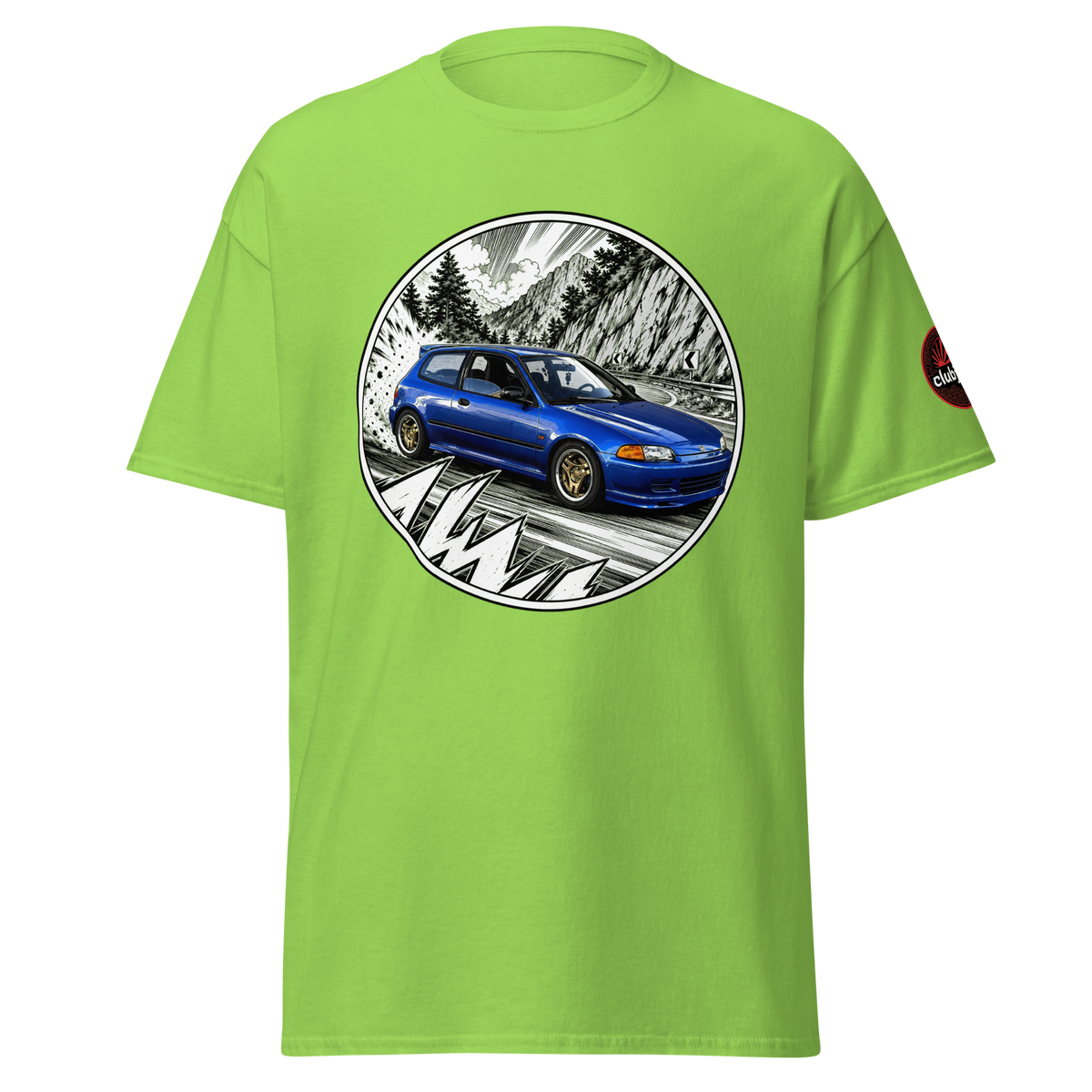 Honda Civic EG エントトゥ Edition - Frontal - Lime
