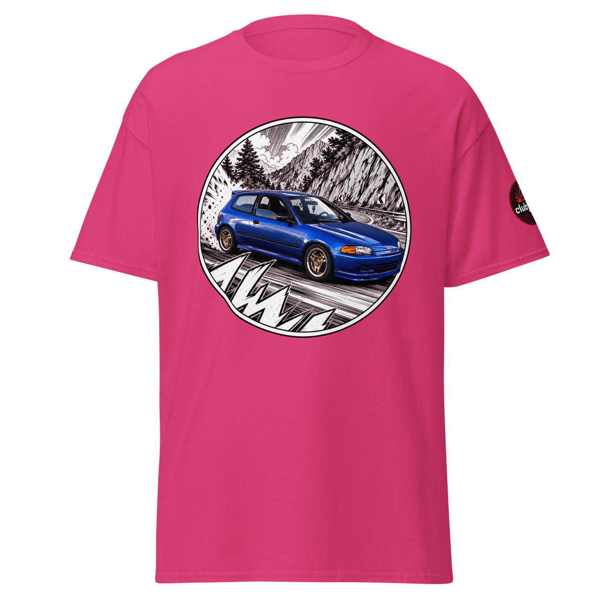 Honda Civic EG エントトゥ Edition - Frontal - Heliconia
