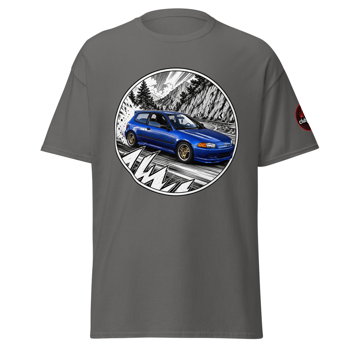 Honda Civic EG エントトゥ Edition - Frontal - Charcoal