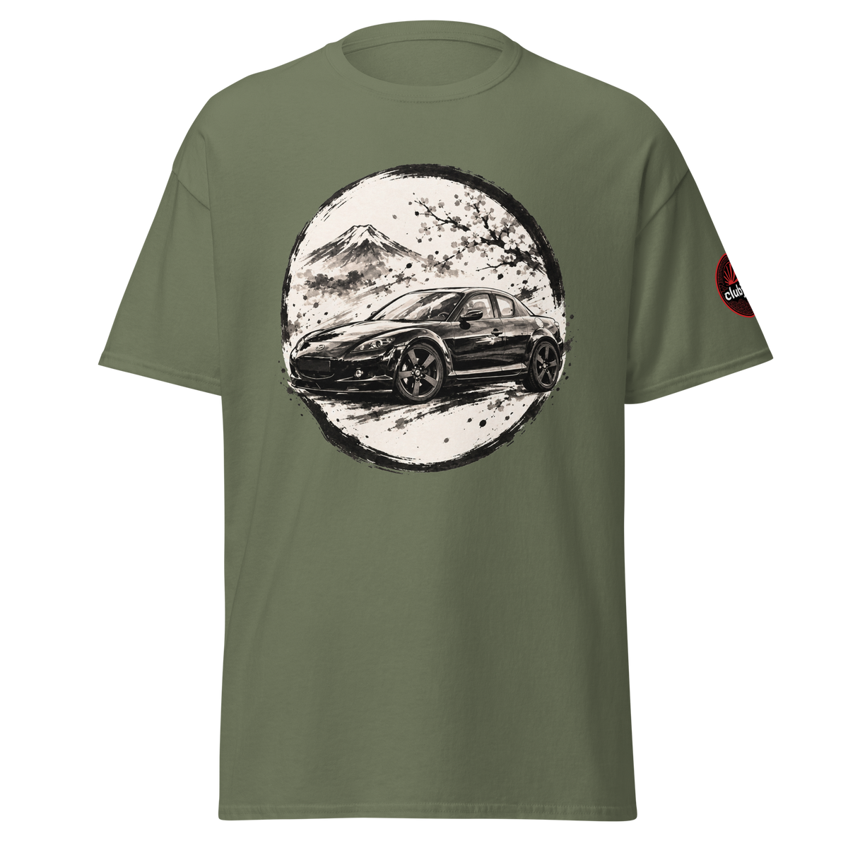 Mazda Rx-8 エウ Edition - Frontal - Military Green