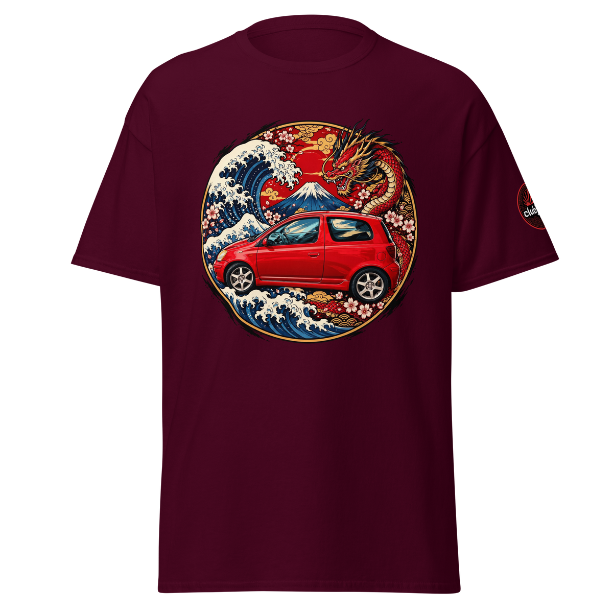 Toyota Yaris エン Edition - Frontal - Maroon
