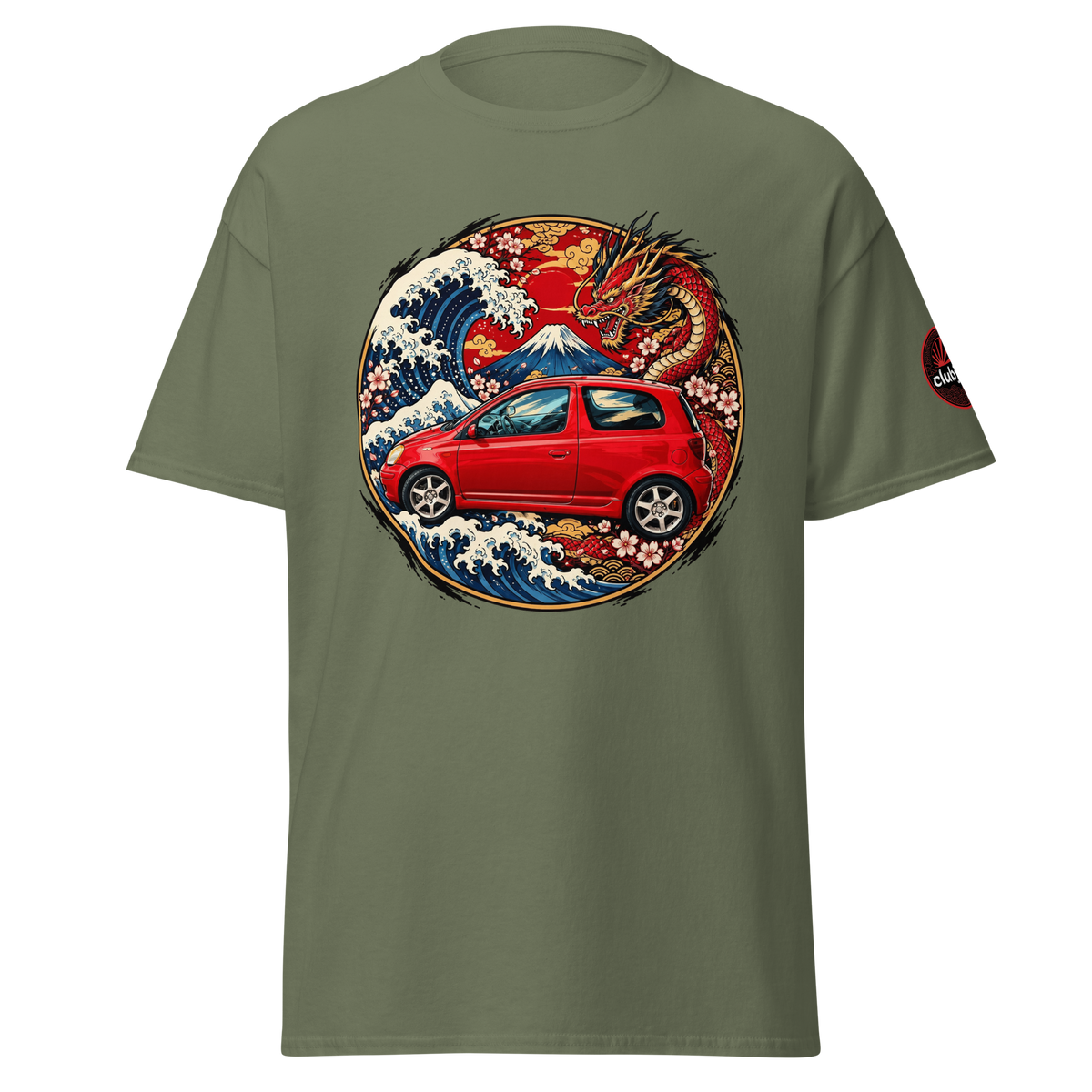 Toyota Yaris エン Edition - Frontal - Military Green