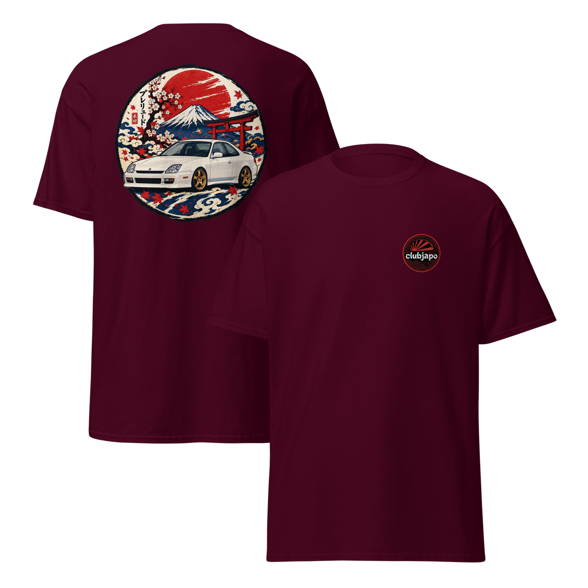Honda Prelude パオ・プ Edition - Trasera - Maroon
