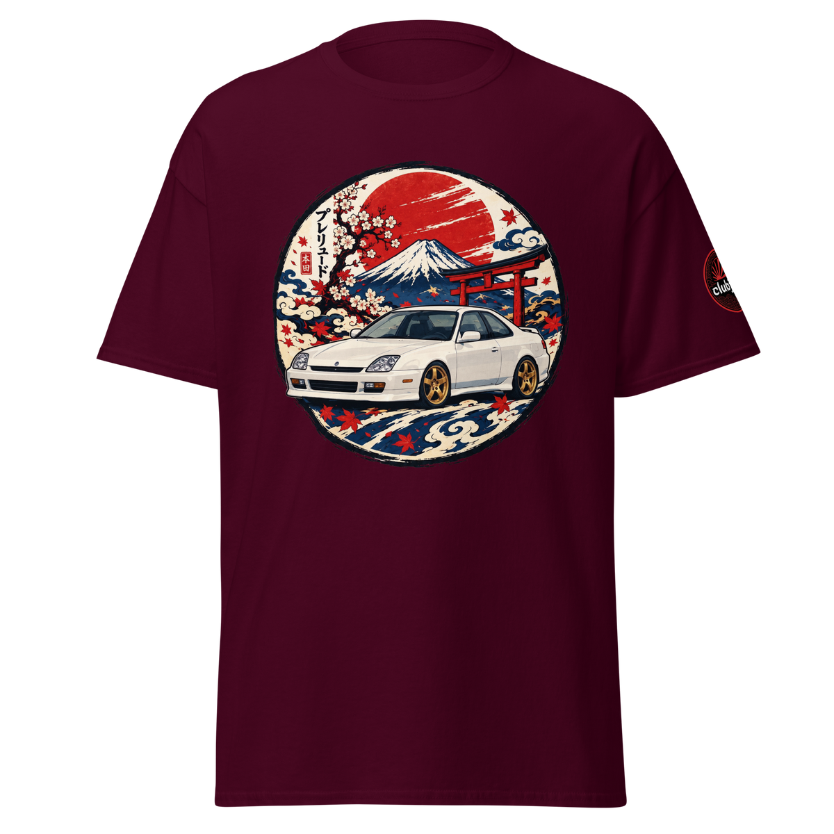 Honda Prelude パオ・プ Edition - Frontal - Maroon