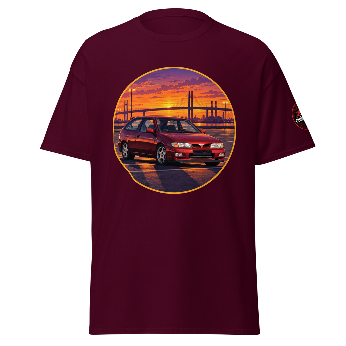 Nissan Almera / Pulsar ウルイオ・ン Edition - Frontal - Maroon