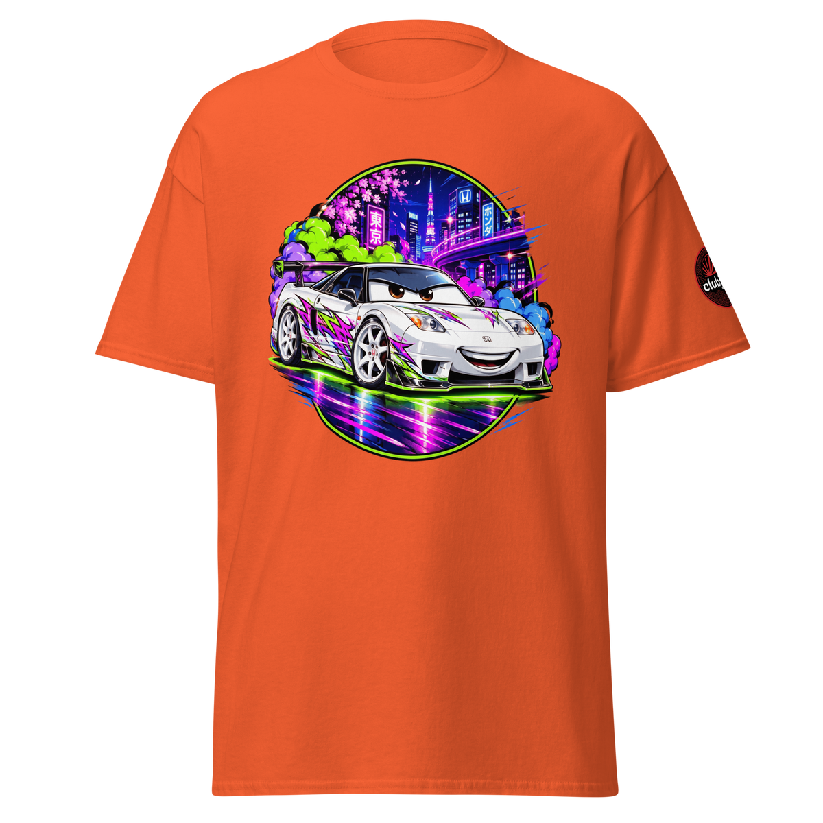 Honda NSX ン Edition - Frontal - Orange