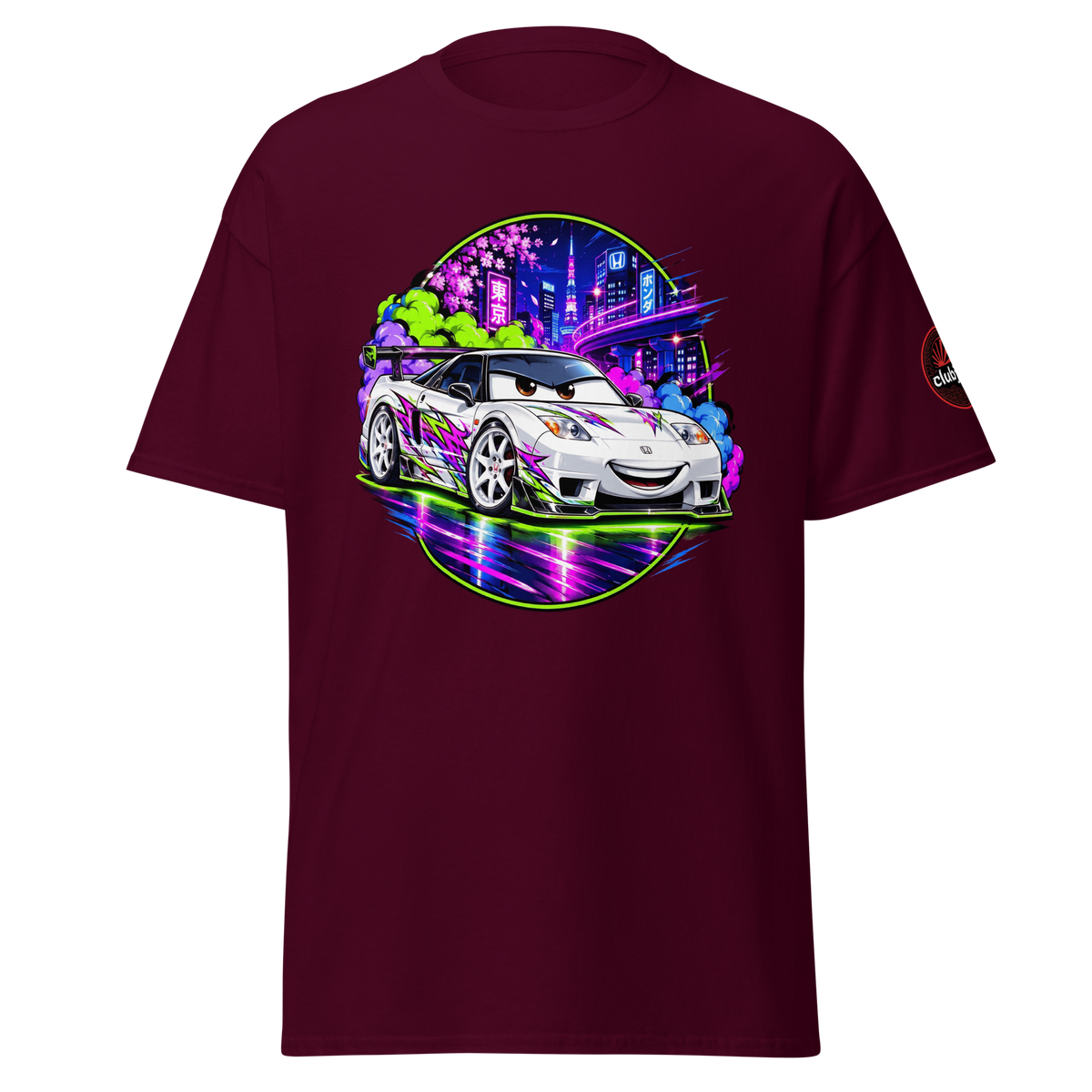 Honda NSX ン Edition - Frontal - Maroon
