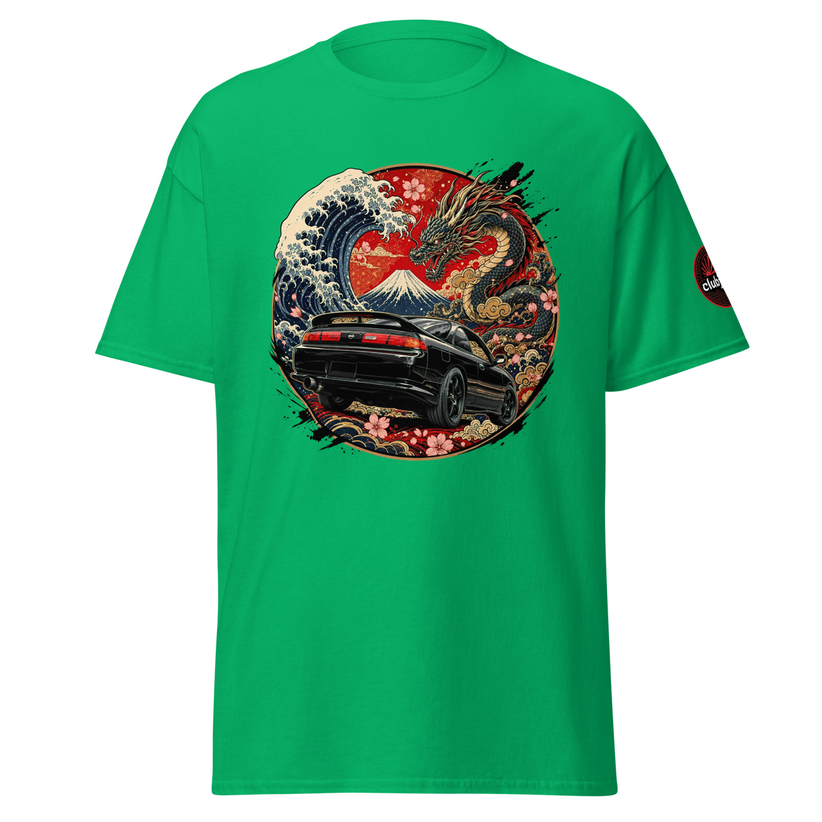 Nissan 200Sx S14 ホルディ・ドライバー Edition - Frontal - Irish Green