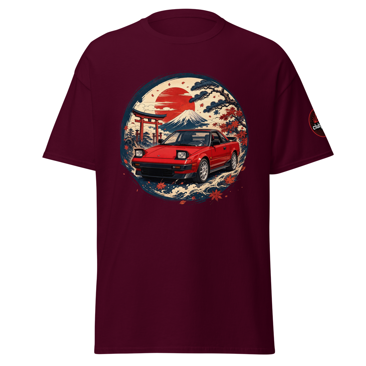 Toyota MR2 Mk1 ハイエル Edition - Frontal - Maroon