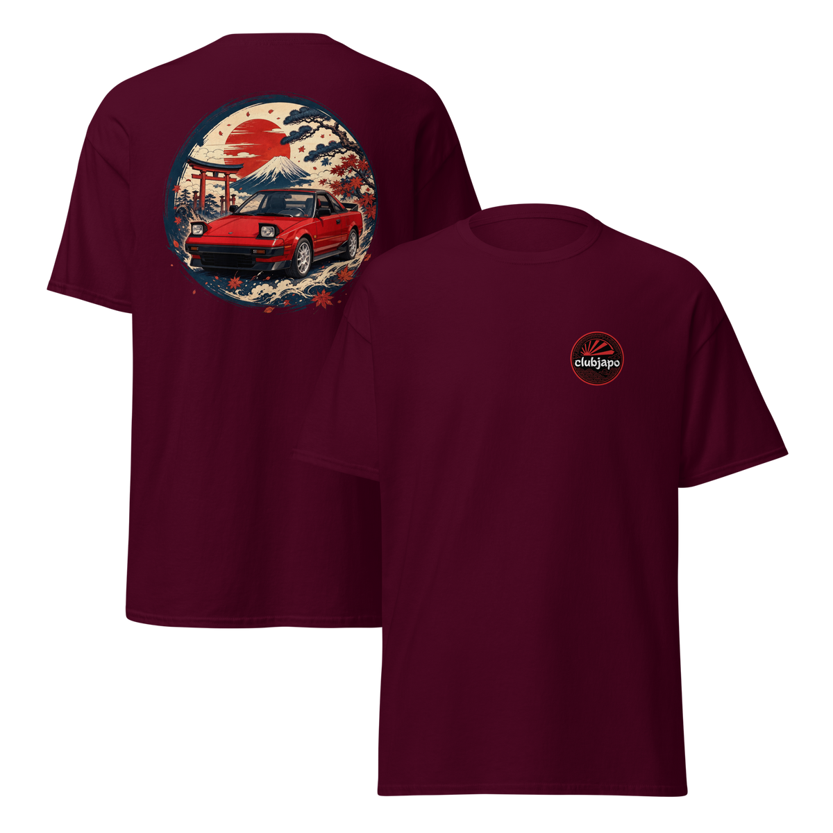 Toyota MR2 Mk1 ハイエル Edition - Trasera - Maroon