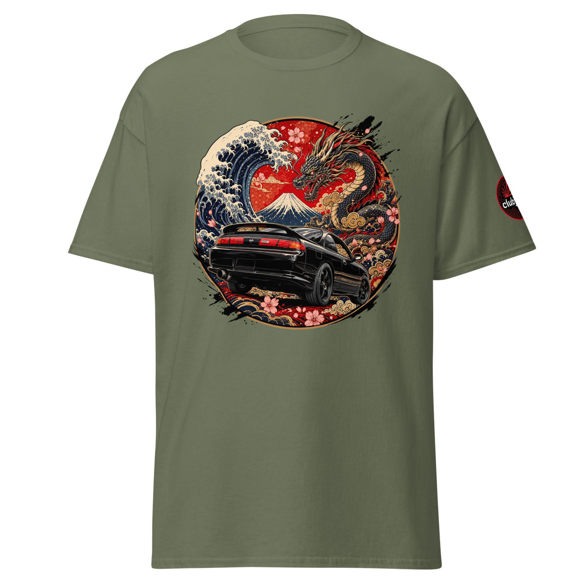 Nissan 200Sx S14 ホルディ・ドライバー Edition - Frontal - Military Green