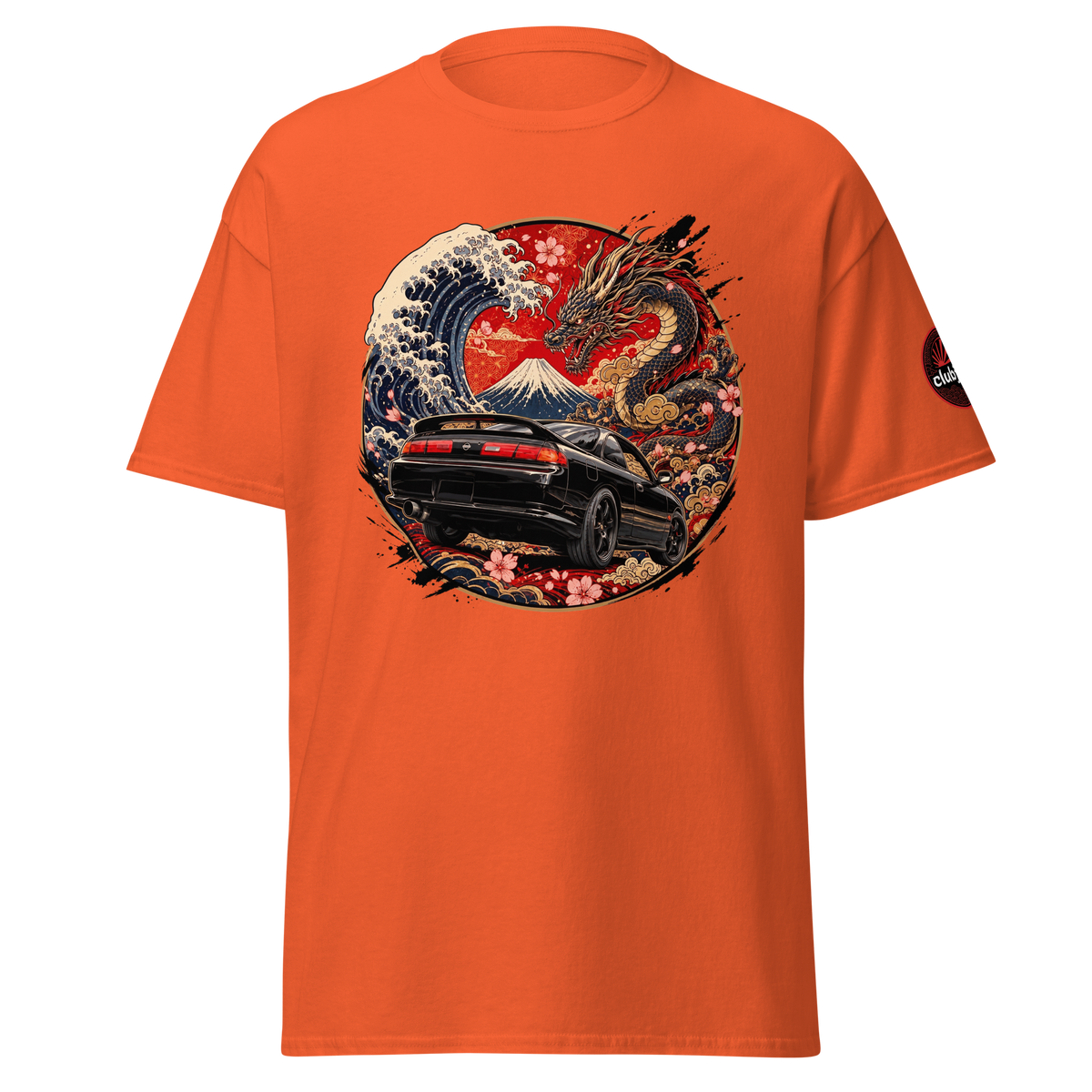 Nissan 200Sx S14 ホルディ・ドライバー Edition - Frontal - Orange