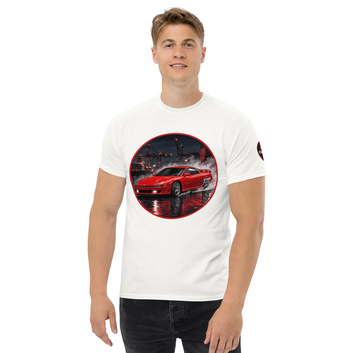 Mitsubishi 3000GT VR4 ダペル Edition - Frontal - Vista frontal estilo 2 - White